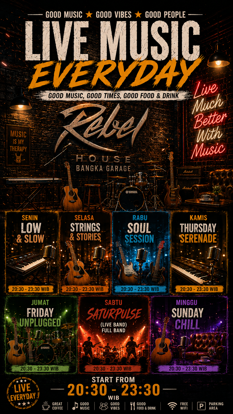 live music everyday